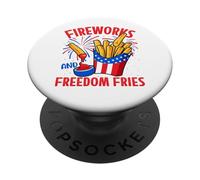 Fireworks and Freedom Fries PopSockets Adhesive PopGrip