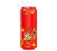 Fireworks Bubble Machine, USB Rechargeable Automatic Bubble Blower with Lights and Sound, Portable Bubbles Maker for Kids Chinese New Year Party Birthday Wedding Bonfire Night 16x7cm