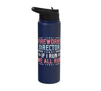 Fireworks Director Fireworks Pyrotechnician Stainless Steel Insulated Water Bottle