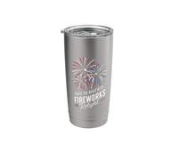 Fireworks Director Ignite The Night with Fireworks Delight Stainless Steel Insulated Tumbler
