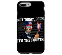 Fireworks Director Not today Bruh 4th of July Lincoln USA Case for iPhone 7 Plus/8 Plus
