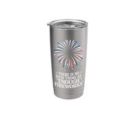 Fireworks Director There is No Enough Fireworks Stainless Steel Insulated Tumbler