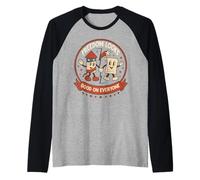 Fireworks Flags Fairness Liberty Justice USA Patriotic Raglan Baseball Tee