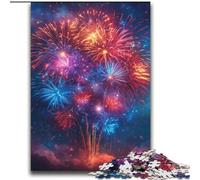 Fireworks in The Sky JigsawPuzzle 2000 Pieces for Teenagers, Fun Games Wall Decoration Unique Birthday And Xmas Gifts (70x100cm)
