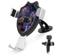 Fireworks over The Tower Bridge London Britain UK Car Phone Holder Funny Phone Mount for Women Men