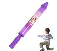 Fireworks Water Gun - Pump Action Squirt Gun with Explosive Spray Pattern - 45cm Long Range Summer Toy for Pool, Beach, Backyard - Outdoor Party Water Blaster for Kids, Teens, Adults (Purple)