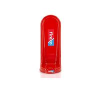 Firexo Extinguisher Stand for 2L, 6L & 9L Fire Extinguisher - Red Fibreglass Single Fire Extinguisher Holder Stand for Home, Kitchen & Offices - Suitable for All Fire Extinguishers