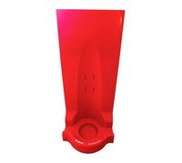 Firexo Extinguisher Stand for 2L, 6L & 9L Fire Extinguisher - Red Fibreglass Single Fire Extinguisher Holder Stand for Home, Kitchen & Offices - Suitable for All Fire Extinguishers