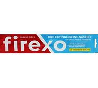 Firexo Pan Fire Extinguisher Sachet - Fire Extinguisher Blanket Alternative - Cooking Pan Fire Safety Extinguisher for all Oil & Fat Cooking Pan Fires, Home BBQ, Camping, Auto, RVs & Caravan