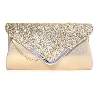 FIRGDAZ Women's Clutch Bag, Shoulder Bag, Large Capacity Evening Bag, 3-Way Wedding Bag, Crossbody Wear, Women's, After-Party, Formal Large, Fashion, Receptions, Thank You Parties, Birthdays, School