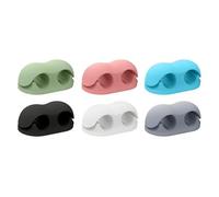 Firm Adhesive Pen Holder Soft Silicone Great for Workplace Supplies and School Items Single Hole Pen Clip