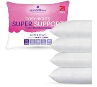 Slumberdown Cosy Nights Super Support Side Sleeper Pillow, 4 Pack