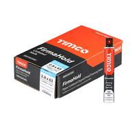 FirmaHold Ring Shank A2 SS Nails & 1 Fuel Cell 2.8 x 63 (Box of 1100)