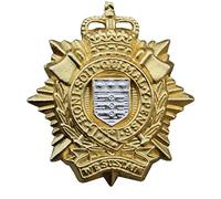 Firmin for CL Distribution Royal Logistic Corps (RLC) Issue Cap/Beret Badge