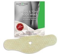 Firming and Toning Contouring Moisturizing Body Wrap - New Improved All Natural Anti Cellulite Wrap for Stomach Arms Legs by Shape and Tone (5 APPLICATORS)