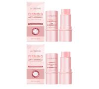 Firming AntiWrinkle Multi Stick, Moisturiser Glow Multi Balm Pen, AntiWrinkle Cream Powder Stick, Reduces Neck Eye Fine and Skin Lines (2 Pieces, One Size)