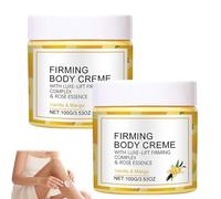 Firming Body Creme with Luxe - Lift Complex, Vanilla & Mango Fragrance, Hydrating & Tightening Skin Cream for All Seasons, Lightweight Body Cream for Daily Use & Multi - Area Care (2PCS)