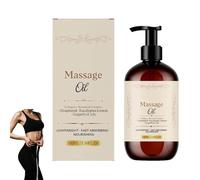Firming Body Massage Oil with Collagen & Stem Cell, Anti Cellulite Massage Oil, Moisturizes & Smoother Skin, Refreshing Aromatherapy Body Oils for Legs & Full Body