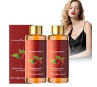 Firming Body Oil, Body Repair Treatment Oil, Women'S Moisturizing Body Oil, Firming Body Lotion, Suitable For Loose Skin Arms, Thighs And Abdomen, Making The Skin Shiny And Smooth (2PCS)