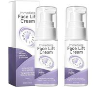 Firming Face Cream,2 Minutes Lift Firming Wrinkle Hydrating Face Cream,Hydrating Lightweight Moisturizer,Not greasy,Firm loose skin,Neck Lift Cream Facial Moisturizer for Daily (2 pcs)