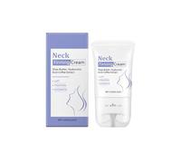 Firming Neck Cream with Massage Roller - Tightening & Lifting for Mature Skin-Reduces Appearance of Wrinkles, Fine Lines & Double Chin - Hydrating for Neck & Décolleté - Improves Elasticity. (1PCS)