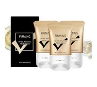 Firming Neck Cream with Roller - Wrinkle Filler & Crepe Erase Treatment, Anti-Ageing Lifting Cream with Collagen & Retinol for Firming, Deep Hydration (3 Pieces)