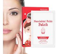 Firming Plaster for the Forehead, Natural Face Plasters - Natural Pomegranate Extract Face Patches, Face Lifting Plasters, Moisturising Stickers for Nasolabial Wrinkles for Anulely