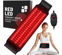 Firmly Red Light Therapy Belt, Dual-Wavelength with 3-Layer Lift Technology, Muscle Relaxation, Adjustable & Portable for Wellness