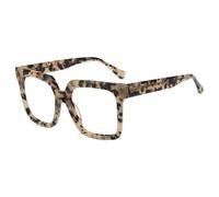 Firmoo Blue Light Blocking Glasses Anti Eyestrain UV Glare Blue Light Glasses, Fashion Oversized Square Eyeglasses for Women Men