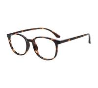 Firmoo Blue Light Reading Glasses 1.00 for Women Men, Square Anti UV Glare Computer Readers Glasses Tortoise