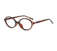 Firmoo Oval Blue Light Blocking Reading Glasses for Women/Men, Vintage Computer Reader Glasses, Tortoise +1.50