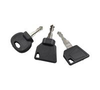 Firmusparts 3PCS Ignition Key Construction Heavy Equipment Compatible with Hamm Roller Compaction Compatible with JCB Compatible with Bomag Compatible with Dynapac Compatible with Terex