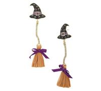 Firopia Halloween Dangle Earrings for Women | Funny Ghost Skull Pumpkin Witch Skeleton Poison Earrings for Women | Costume Party Earrings Holiday Festive Jewelry Gifts, Metal, Cubic Zirconia
