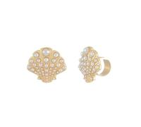 Firopia Ocean Earrings for Women | Starfish Earrings | Seashell Earrings | Ear Cuffs Clip-On Earrings Non Piercing for Women|Summer Beach Ocean Jewelry for Women, Non piercing, Metal, Rhinestone