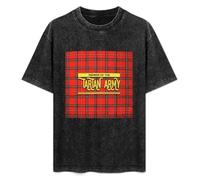 FIRS T-Shirt Unisex Retro Tartan Army Bay City Rollers Cotton Round Neck Black L