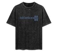 FIRS T-Shirt Unisex Retro The Bluetones Cotton Round Neck Black XL