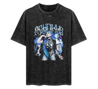 FIRS Unisex T-Shirt Vintage Ashnikko Bootleg Rap 100% Cotton Round Neck Black M