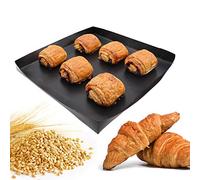 Firsmat Solid Cooking Basket, BBQ Non-Stick PTFE Toaster Baking Tray for Speed and Quick Ovens, Chips, Chicken Wings, and Bread Heating