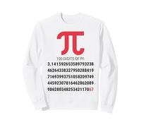 First 100 Digits of Pi 67 Nerds Geeks Math Teacher Funny Sweatshirt
