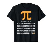 First 100 Digits of Pi 67 Nerds Geeks Math Teacher Funny T-Shirt