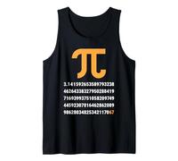 First 100 Digits of Pi 67 Nerds Geeks Math Teacher Funny Tank Top