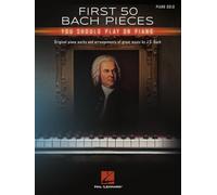 First 50 Bach Pieces (Paperback) (US IMPORT)