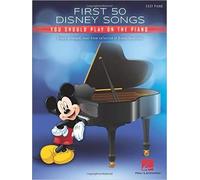 Hal Leonard First 50 Disney Songs You Should Play on the Piano Piano Songbook