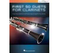 First 50 Duets for Two Clarinets – Easy Instrumental Duets – Hal Leonard