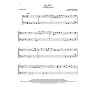 First 50 Duets for Two Trombones Trombone Duet Book Hal Leonard