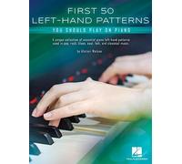 First 50 Left-Hand Patterns. Piano Solo.