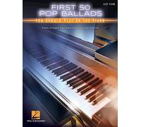Hal Leonard First 50 Pop Ballads You Should Play on the Piano