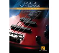 First 50 Pop Songs Bass Book [Softcover] Hal Leonard