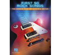 First 50 Rock Songs Book [Softcover] Guitar Hal Leonard