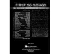 First 50 Songs Book [Softcover] Guitar Hal Leonard